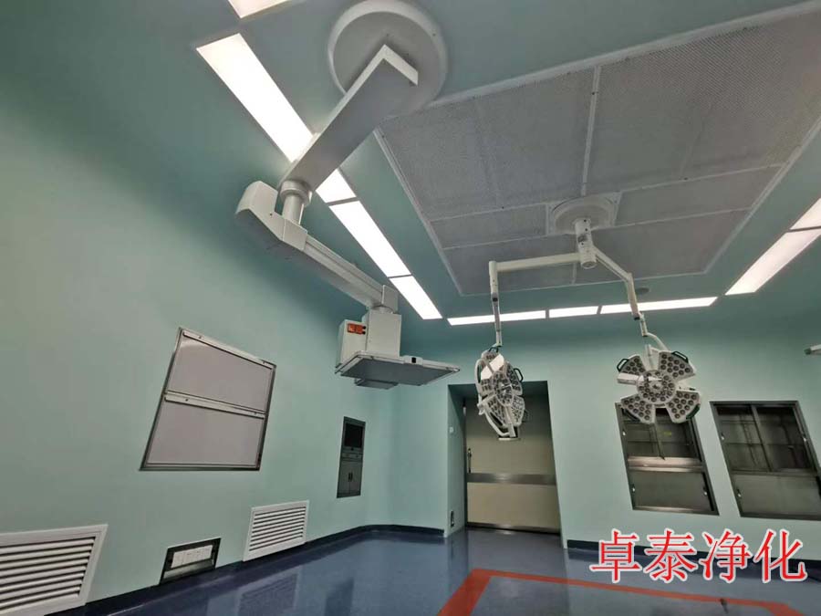 河北省三院百級(jí)手術(shù)室裝修完成,卓泰凈化承建無菌手術(shù)室裝修