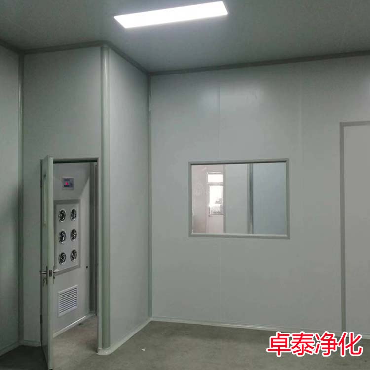 涿州晶平機(jī)械設(shè)備凈化車間裝修施工案例